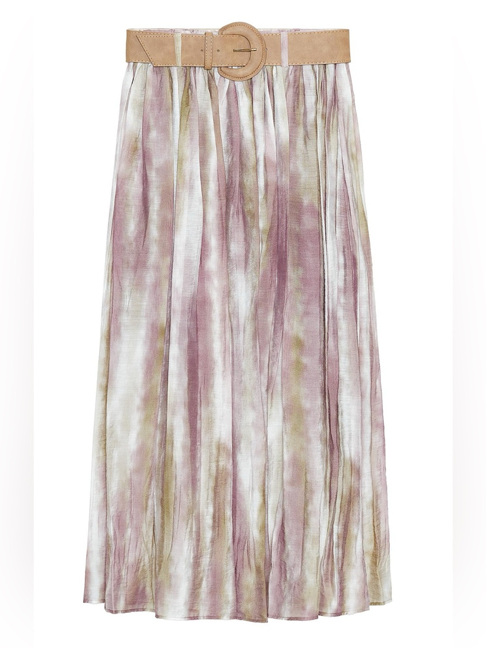 NWOT Zara tie dye fall skirt